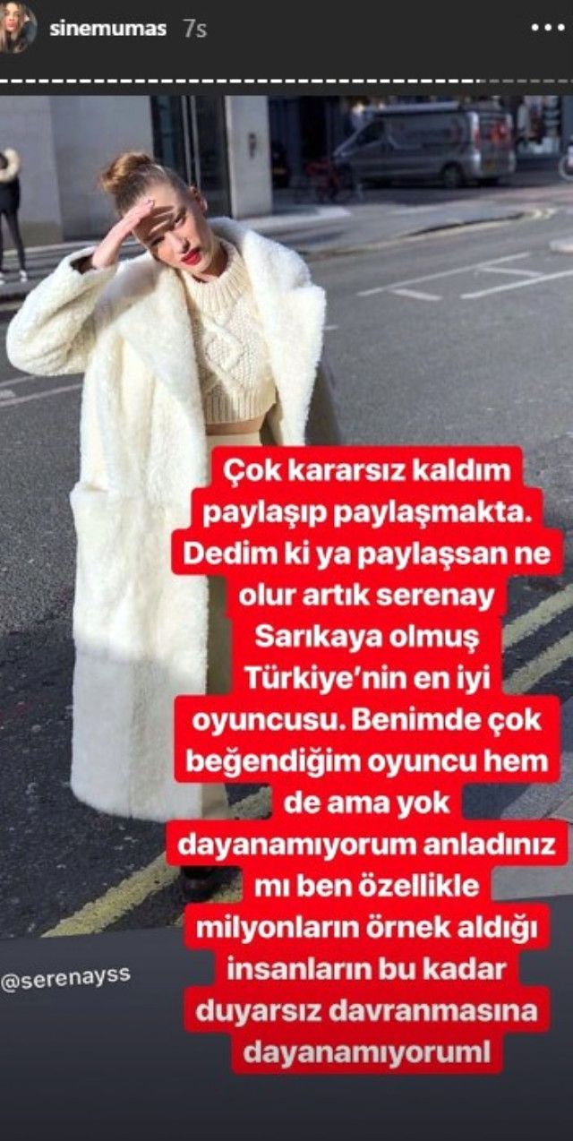 Sinem Umaş, Serenay Sarıkaya'yı yerden yere vurdu! 2