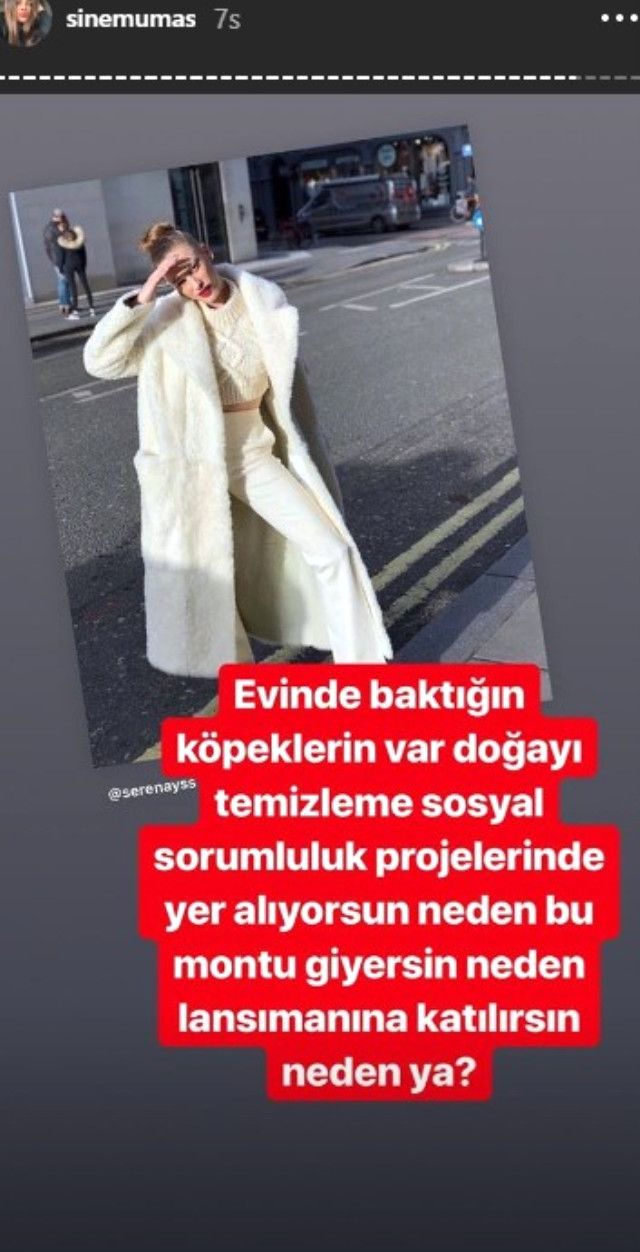 Sinem Umaş, Serenay Sarıkaya'yı yerden yere vurdu! 4