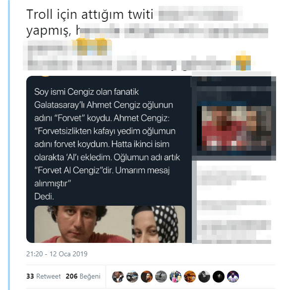 Galatasaray fanatiği, oğlunun adını 'Forvet' koydu! 5