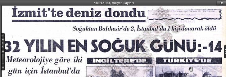 İşte İstanbul tarihinin en zor kışından kareler! 14