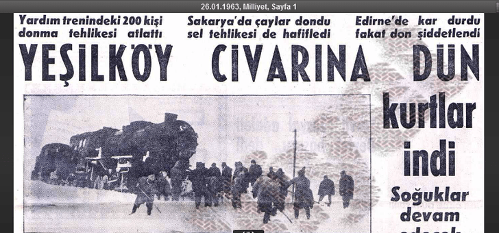 İşte İstanbul tarihinin en zor kışından kareler! 10