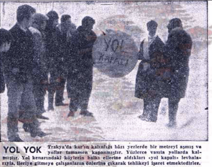 İşte İstanbul tarihinin en zor kışından kareler! 9