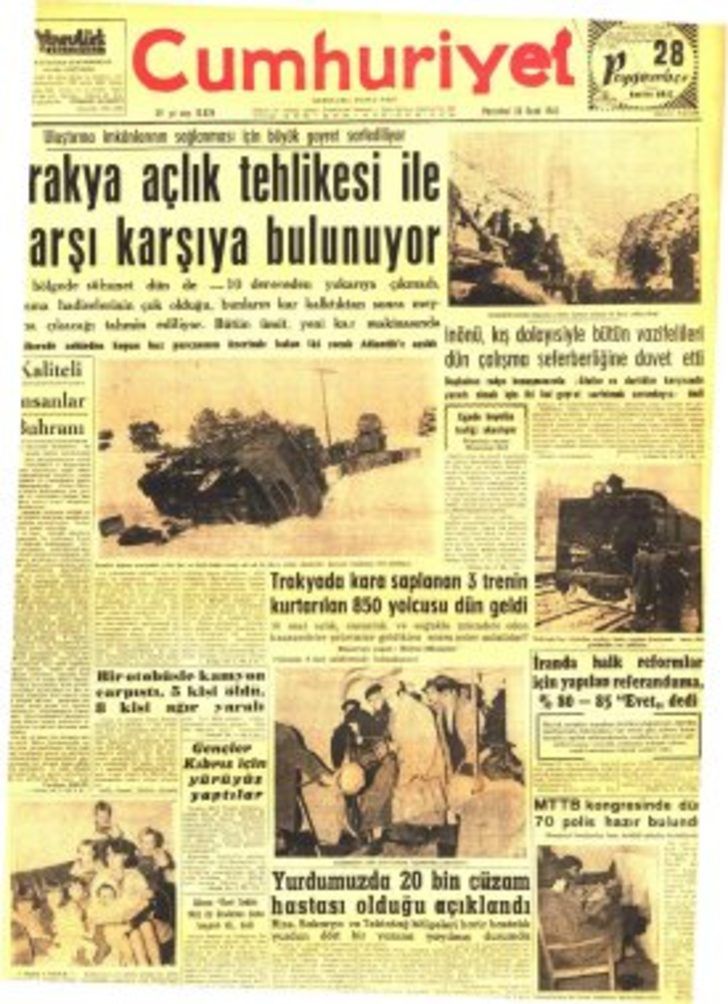 İşte İstanbul tarihinin en zor kışından kareler! 6