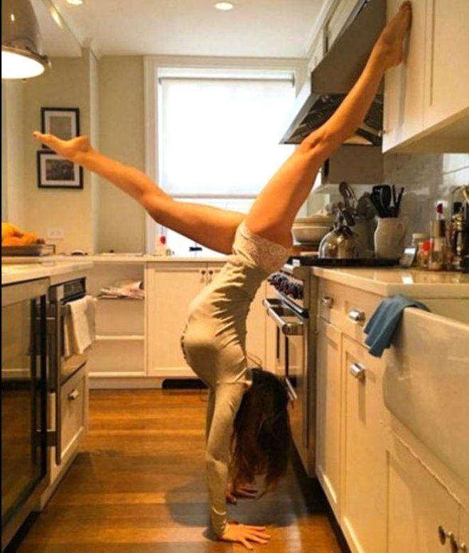 Kraliyet gelininden yeni akım: Bacak yogası! 8