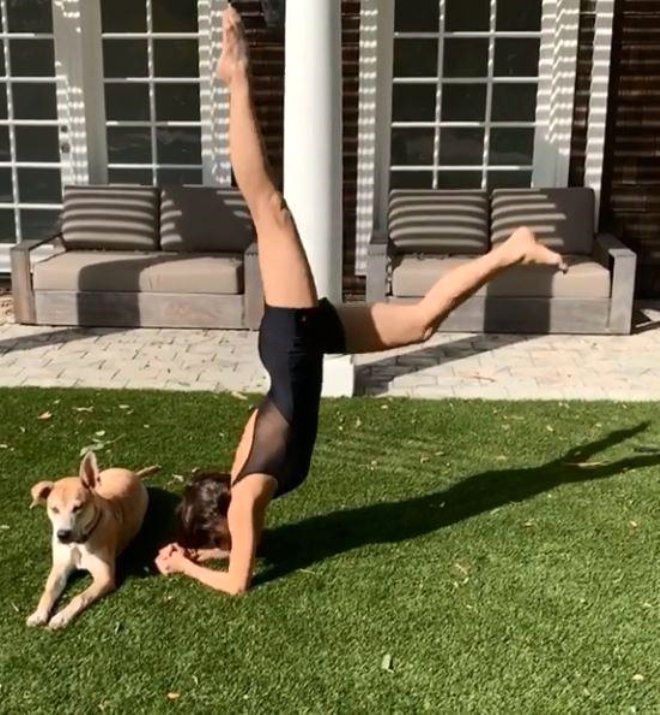 Kraliyet gelininden yeni akım: Bacak yogası! 4