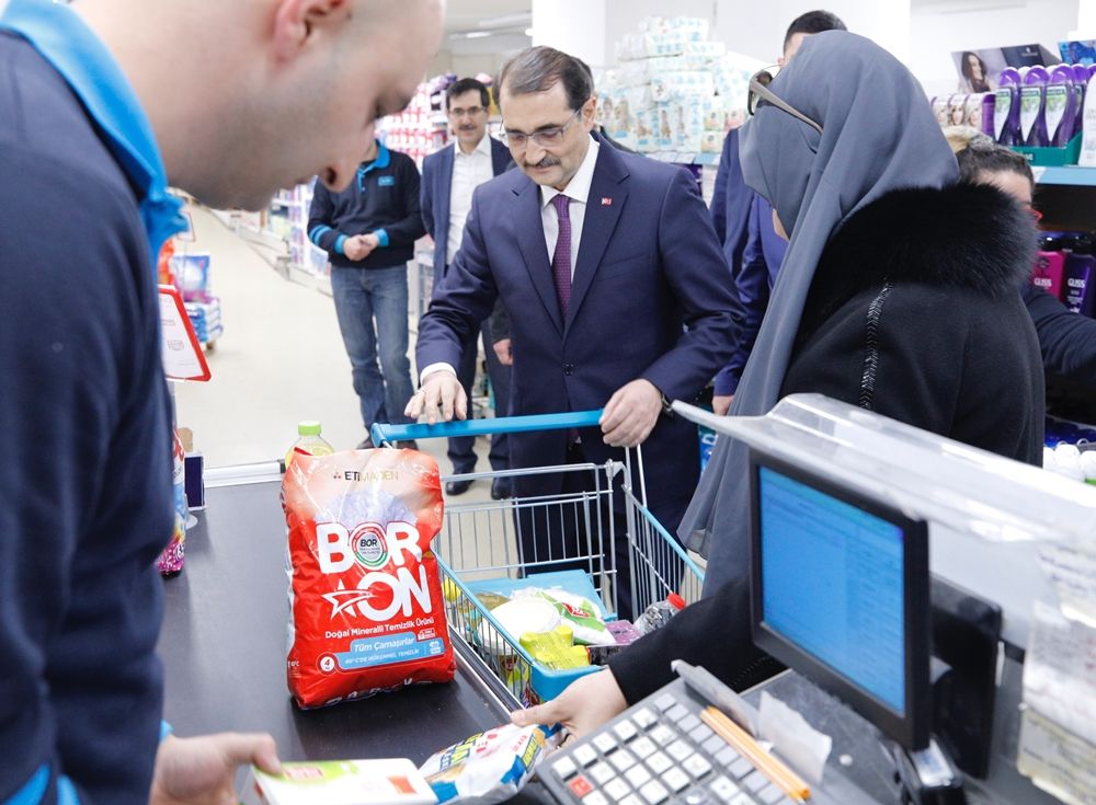 Bakan Dönmez yerli ve milli ürün BORON satın aldı! 2