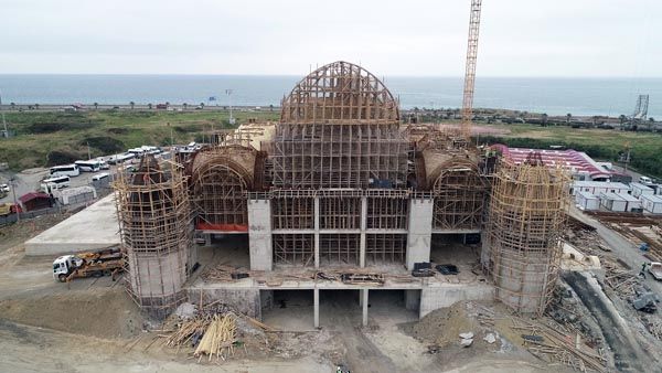 Doğu Karadeniz'in en büyük camisi yükseliyor! 3