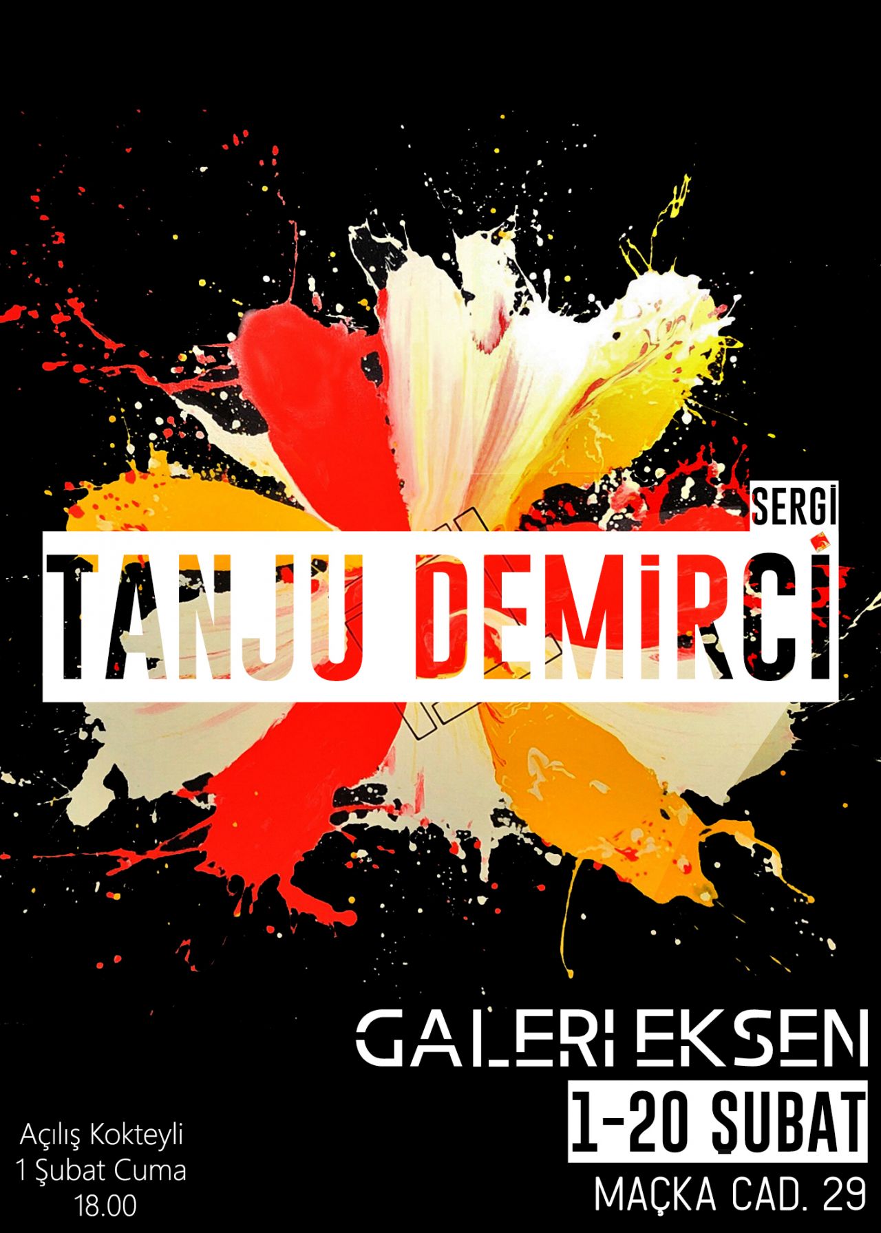 Tanju Demirci'nin 16 seçkin eseri Galeri Eksen'de! 1