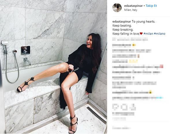 Eda Taşpınar'ın pozu olay yarattı! 8
