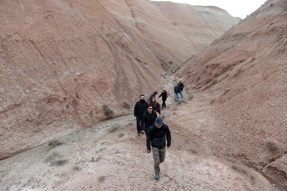Iğdır'daki Gökkuşağı Tepeleri görsel şölen sunuyor 13