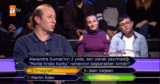 Topkapı Sarayı'nda çalışan işçi Milyoner'e damga vurdu! 25