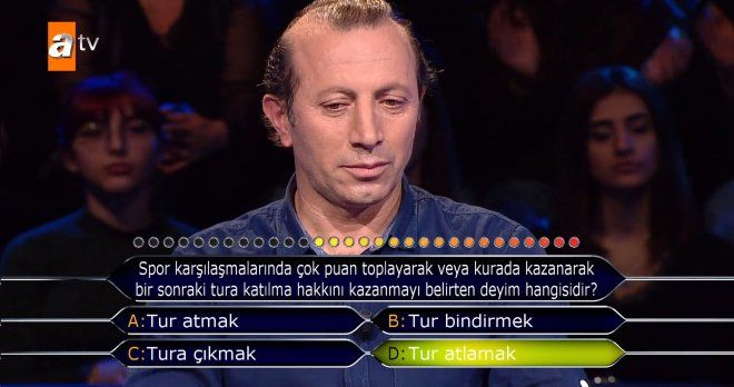 Topkapı Sarayı'nda çalışan işçi Milyoner'e damga vurdu! 11
