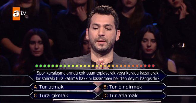 Topkapı Sarayı'nda çalışan işçi Milyoner'e damga vurdu! 9