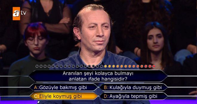 Topkapı Sarayı'nda çalışan işçi Milyoner'e damga vurdu! 7