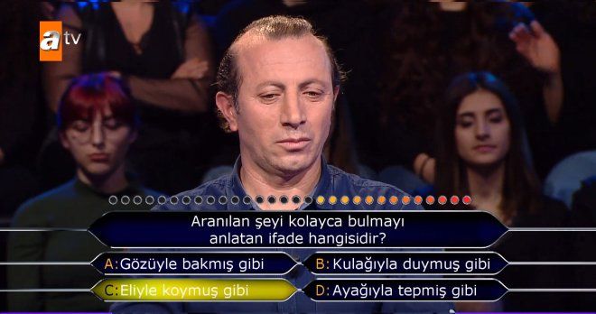 Topkapı Sarayı'nda çalışan işçi Milyoner'e damga vurdu! 8