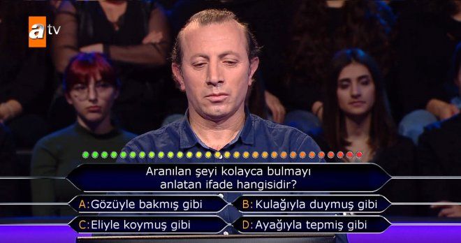 Topkapı Sarayı'nda çalışan işçi Milyoner'e damga vurdu! 6