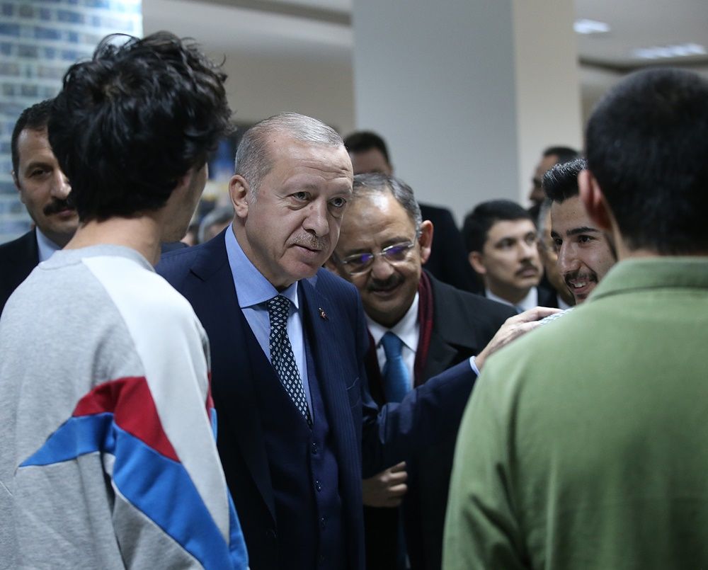 Erdoğan'dan millet kıraathanesi ziyareti... 1