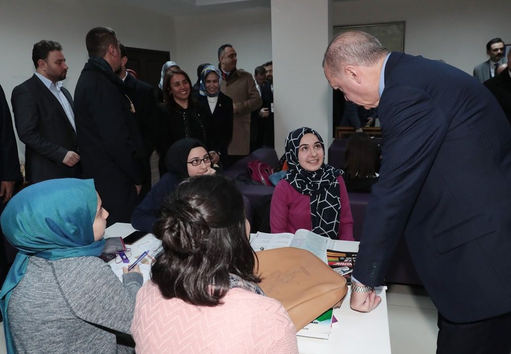 Erdoğan'dan millet kıraathanesi ziyareti... 5