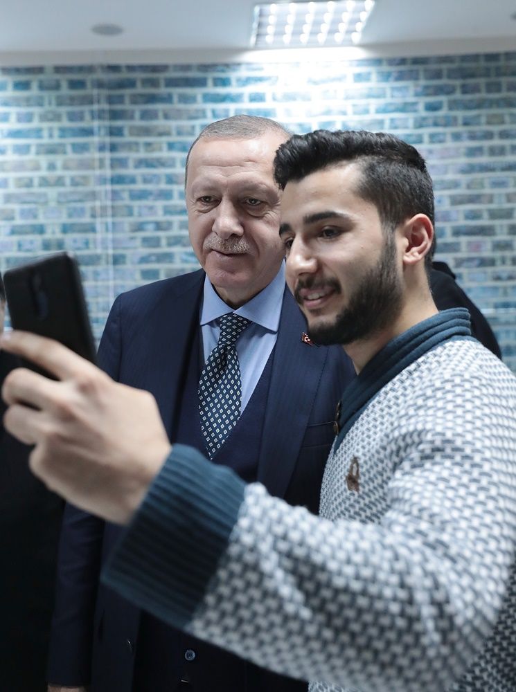 Erdoğan'dan millet kıraathanesi ziyareti... 10