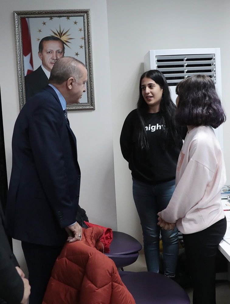 Erdoğan'dan millet kıraathanesi ziyareti... 11