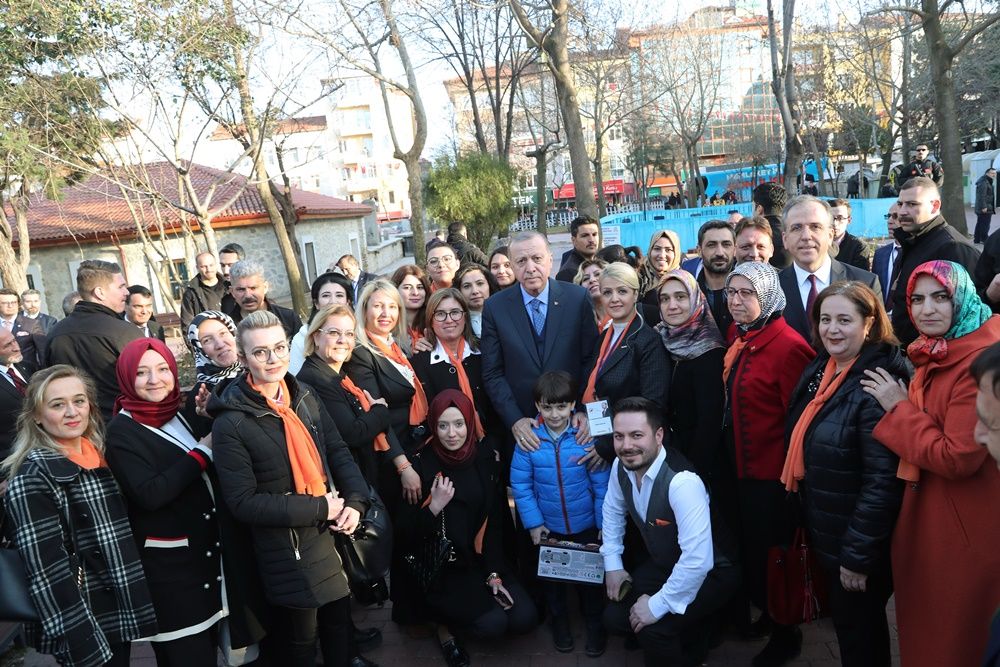 Cumhurbaşkanı Erdoğan da ilmek attı... 1