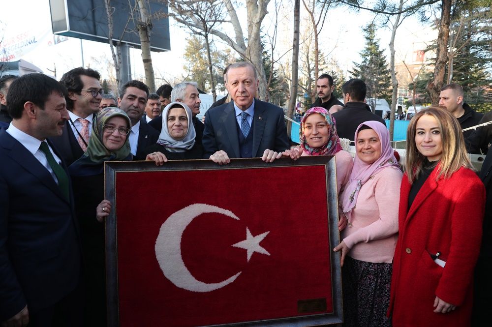 Cumhurbaşkanı Erdoğan da ilmek attı... 8