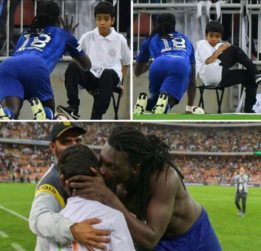 Gomis'in coşkusu top toplayıcı çocuğu böyle korkuttu! 4