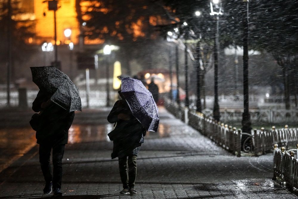 İstanbul'dan kartpostallık kar manzaraları... 3