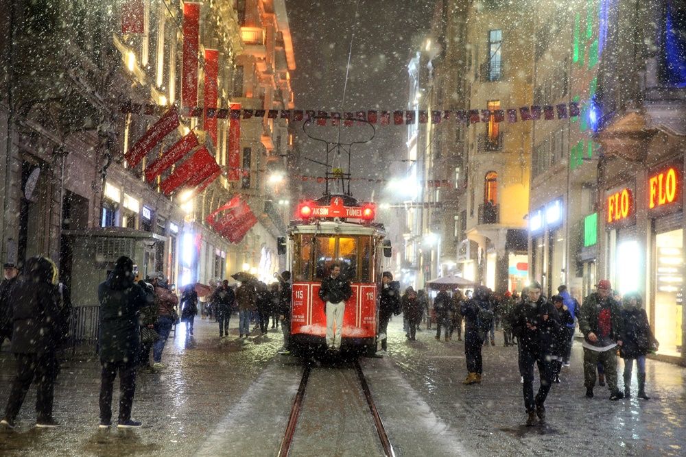 İstanbul'dan kartpostallık kar manzaraları... 15