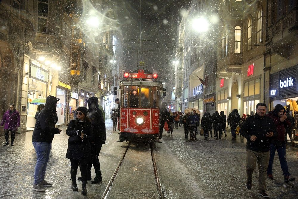 İstanbul'dan kartpostallık kar manzaraları... 16