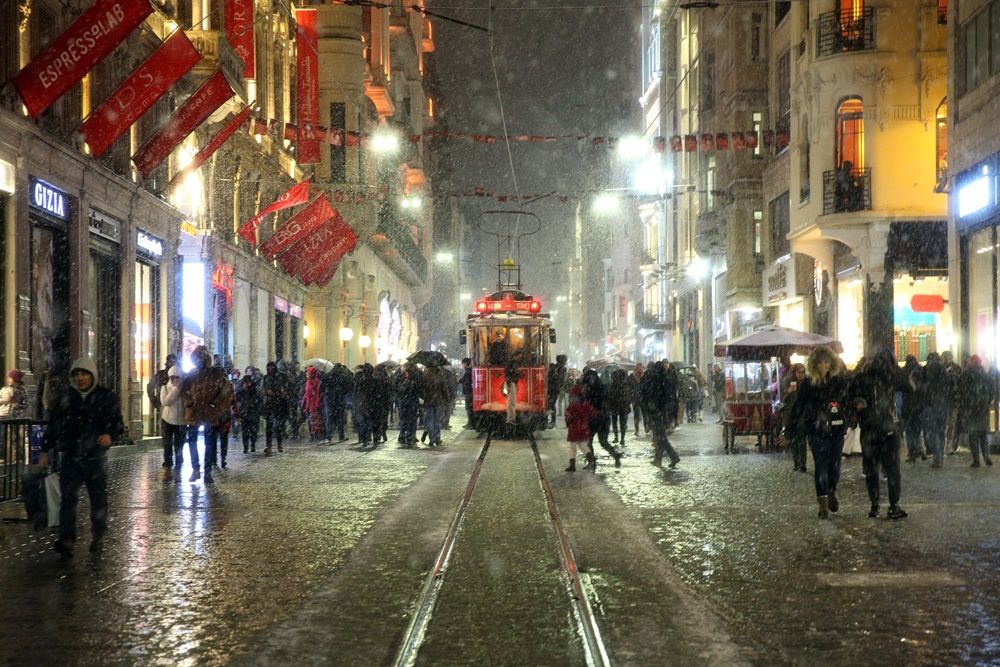 İstanbul'dan kartpostallık kar manzaraları... 17