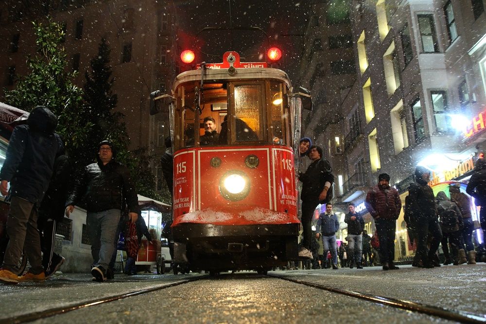 İstanbul'dan kartpostallık kar manzaraları... 18