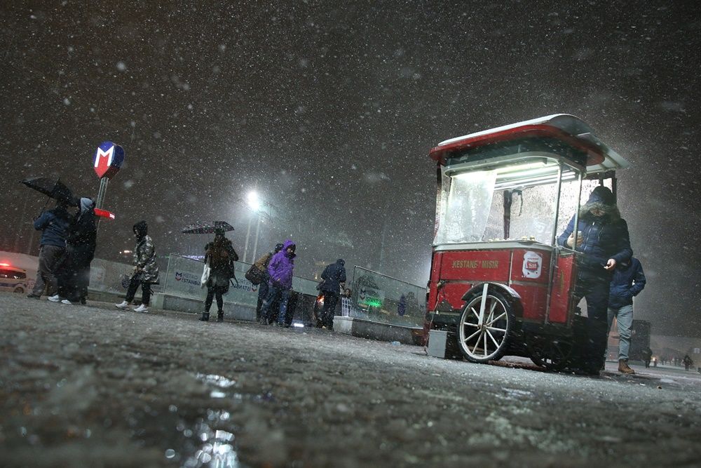 İstanbul'dan kartpostallık kar manzaraları... 19