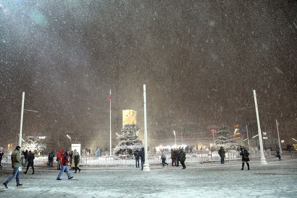 İstanbul'dan kartpostallık kar manzaraları... 25