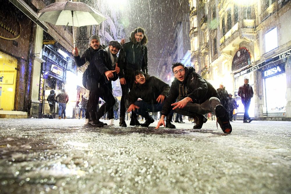 İstanbul'dan kartpostallık kar manzaraları... 26