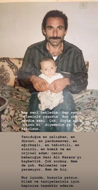 Babasını kaybeden Mabel Matiz'den yürek yakan paylaşım! 5
