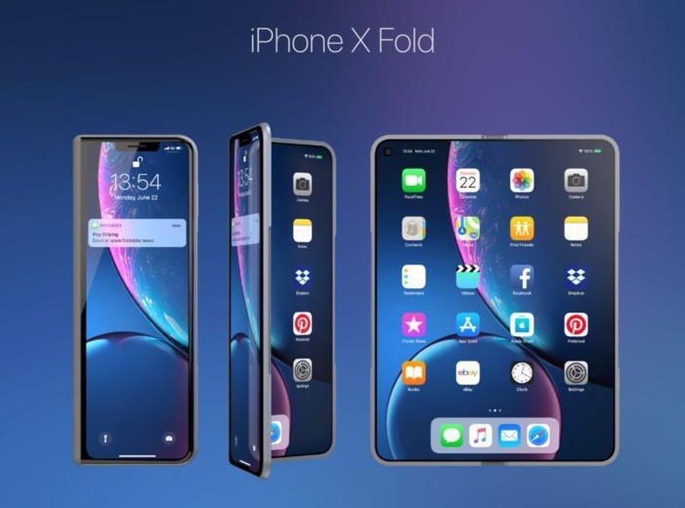 Apple'ın katlanabilir telefonundan ilk görüntü sızdı! 4