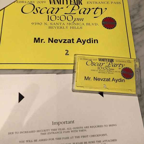 Nevzat Aydın'ın gözünden Oscar partisi! 1