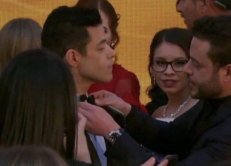 Rami Malek'in papyonu Oscar'a damga vurdu! 3