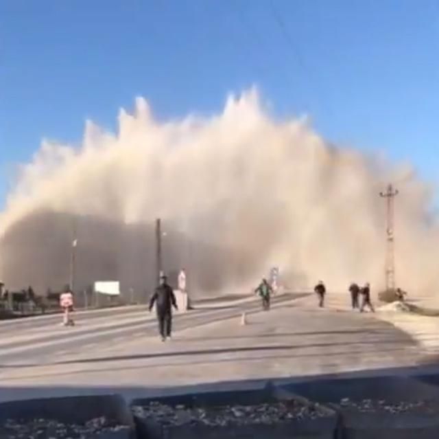 Mardin'de dehşete düşüren görüntü! 1