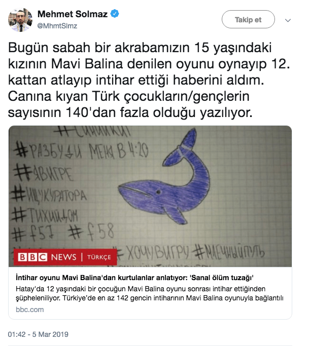 Mavi Balina Türkiye'de bir can daha aldı! 1