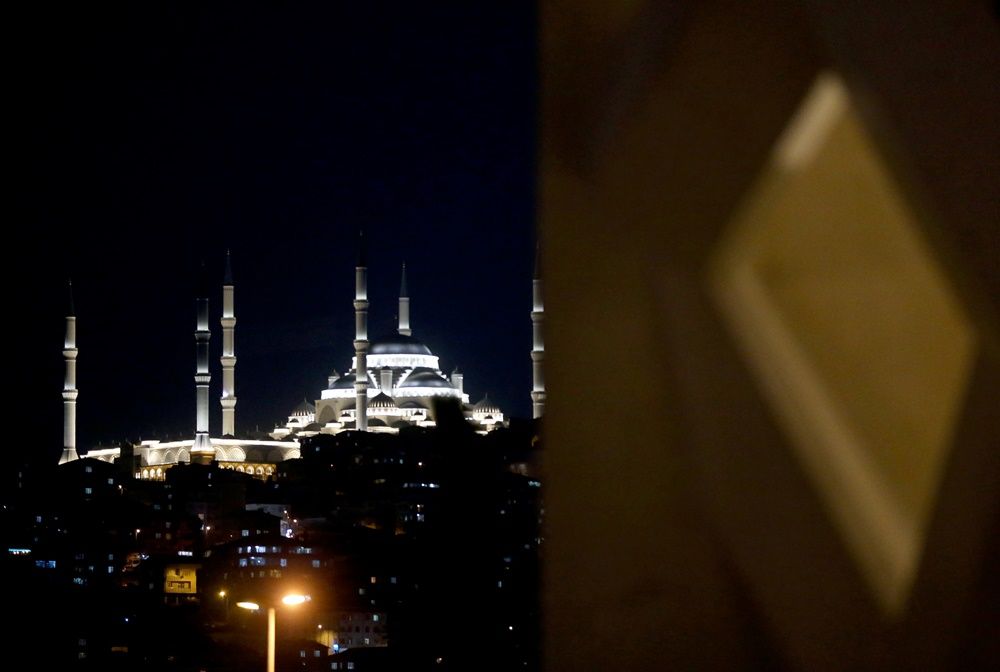 Çamlıca Camii'nden muhteşem kareler... 1