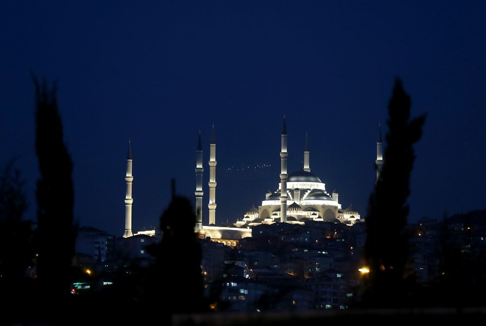 Çamlıca Camii'nden muhteşem kareler... 3