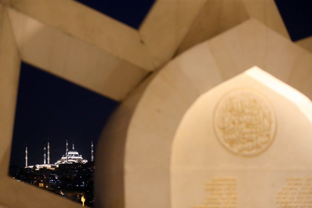 Çamlıca Camii'nden muhteşem kareler... 5