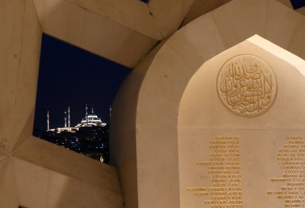 Çamlıca Camii'nden muhteşem kareler... 6