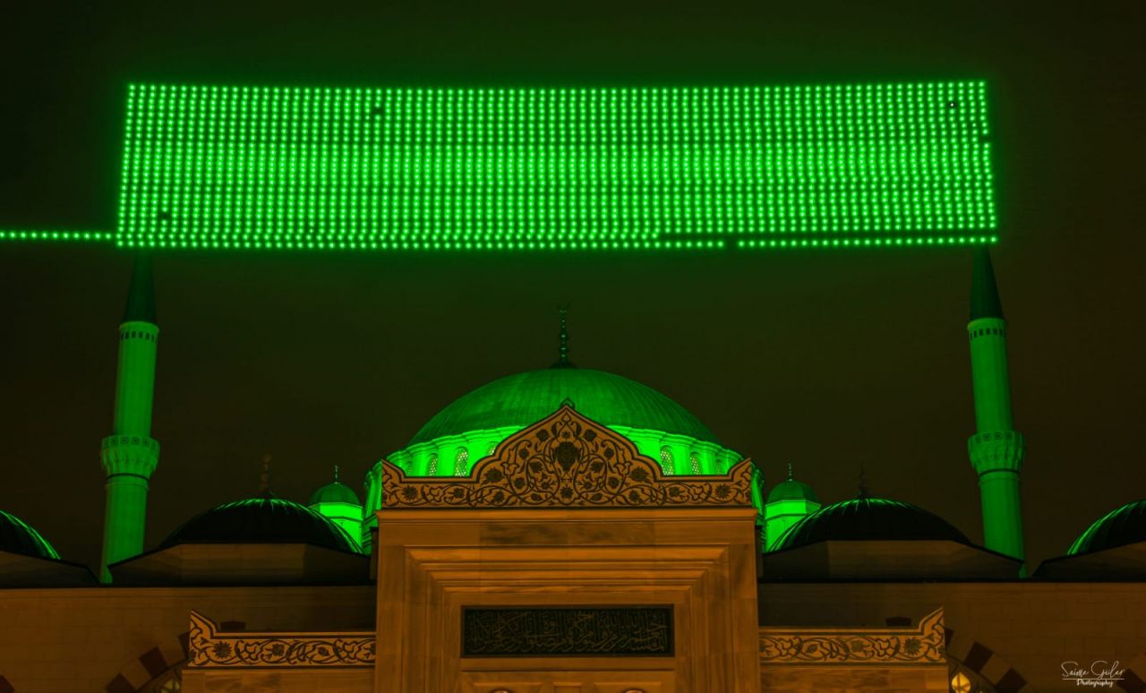 Çamlıca Camii'ne bir de böyle bakın! 3