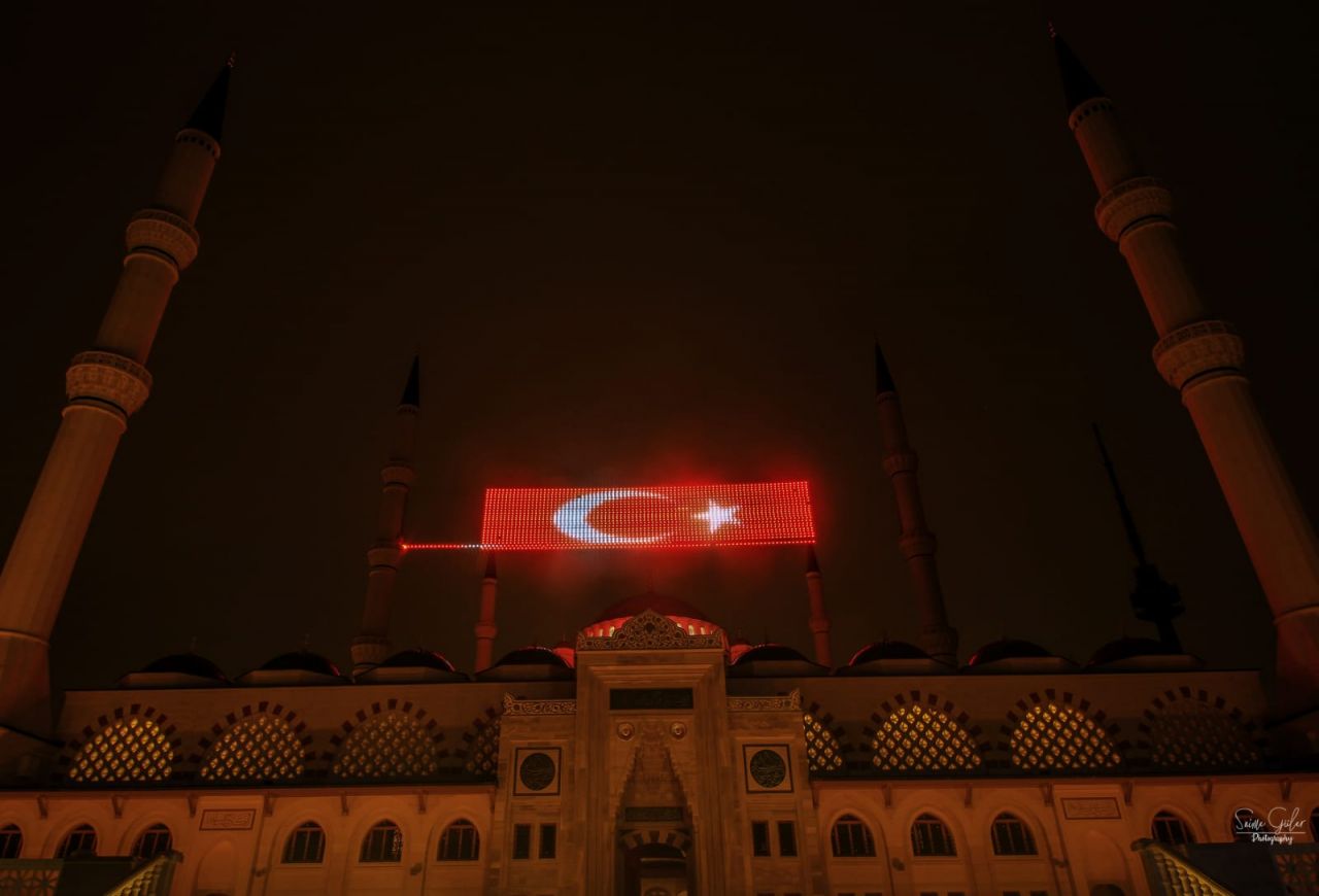 Çamlıca Camii'ne bir de böyle bakın! 12