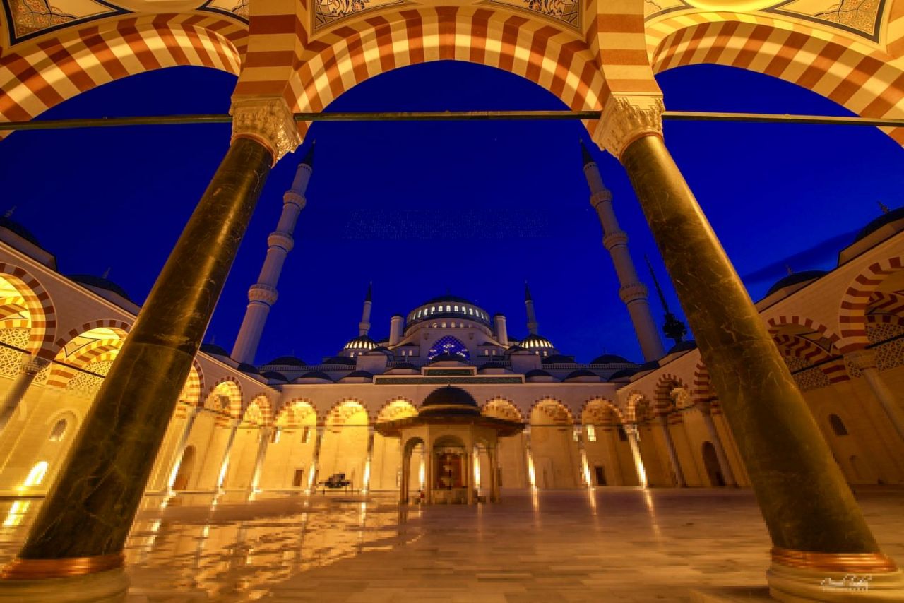 Çamlıca Camii'ne bir de böyle bakın! 9