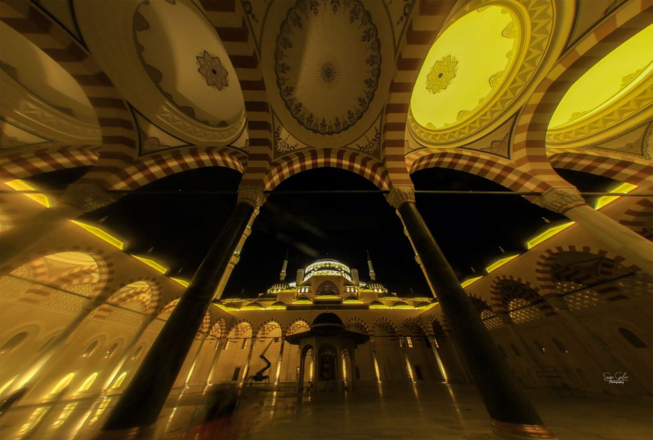Çamlıca Camii'ne bir de böyle bakın! 16