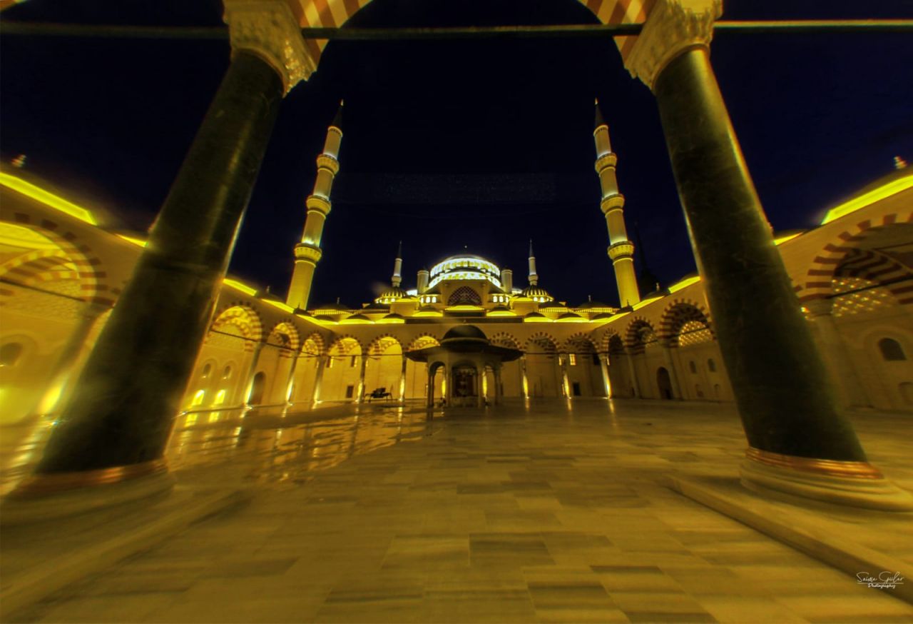 Çamlıca Camii'ne bir de böyle bakın! 18